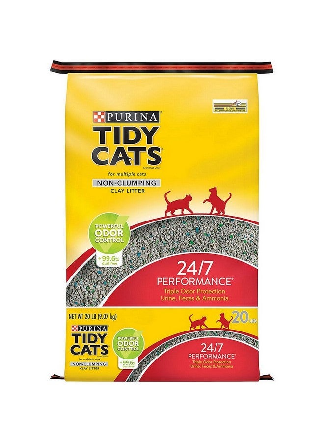 Tidy Cats رمل القطط طيني غير متكتل أداء فائق 24/7 9.07 كيلوجرام 12118047 - Image 1